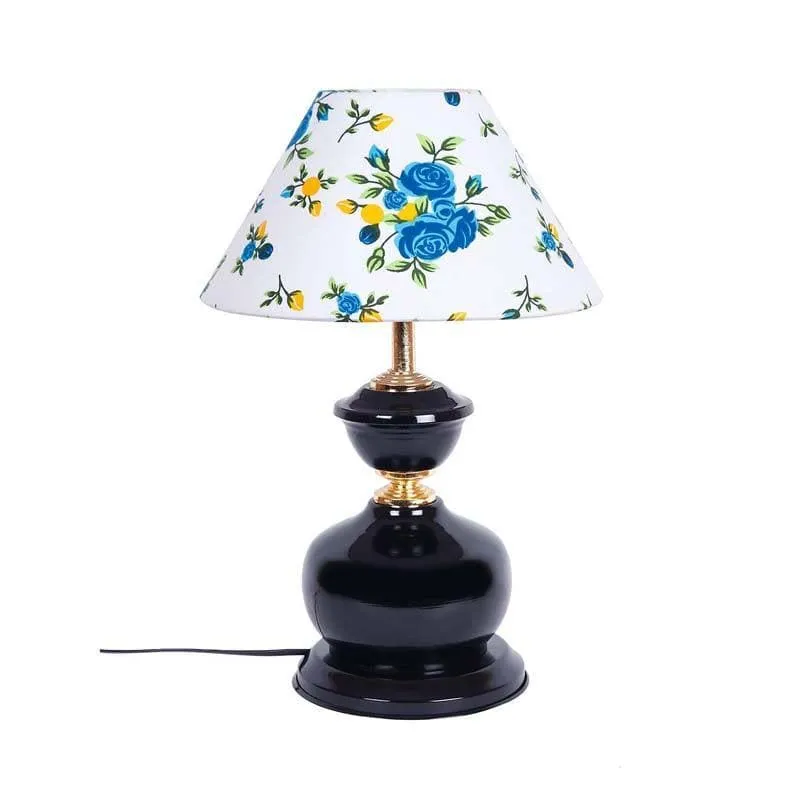 Floral Nirvana Cotton Table Lamp - Multicolor media 4