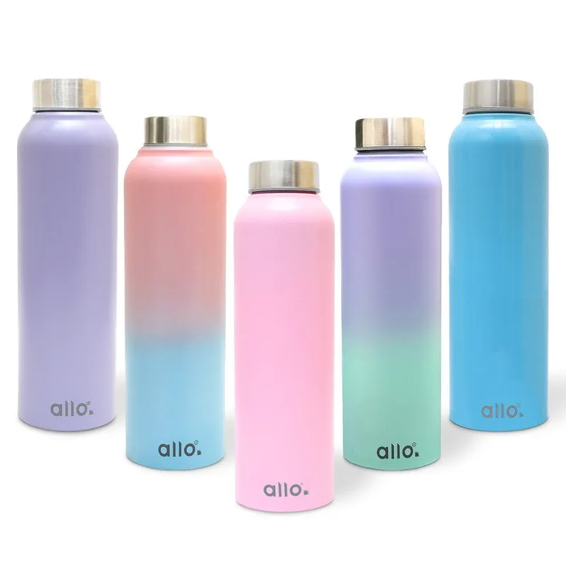 PureHydra Stainless Steel Water Bottle (950 mL Each) - Set Of Five media 3