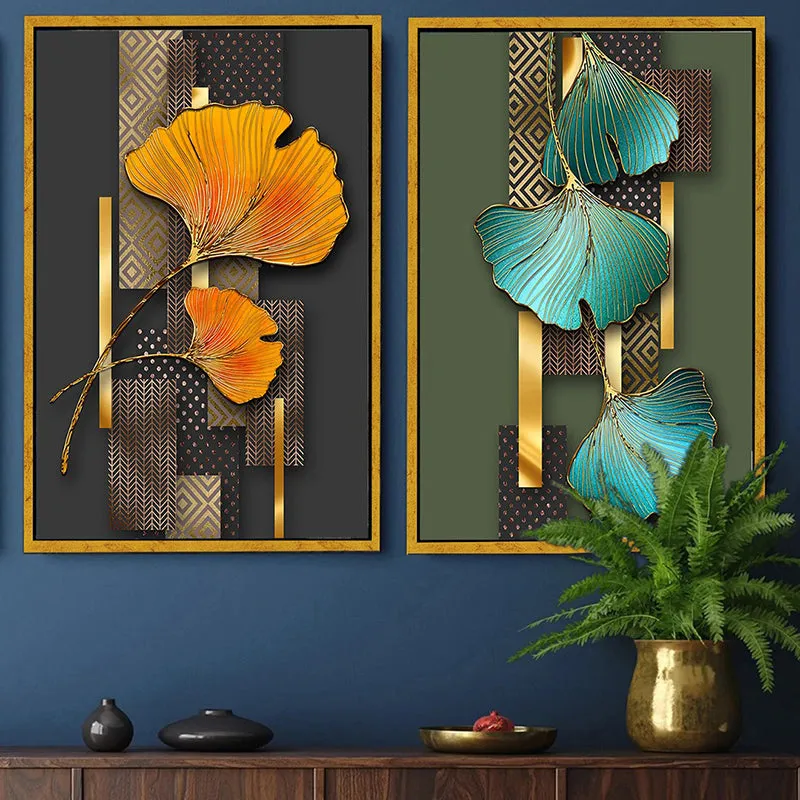 Luxe Petalis Wall Art - Set Of Two media 1