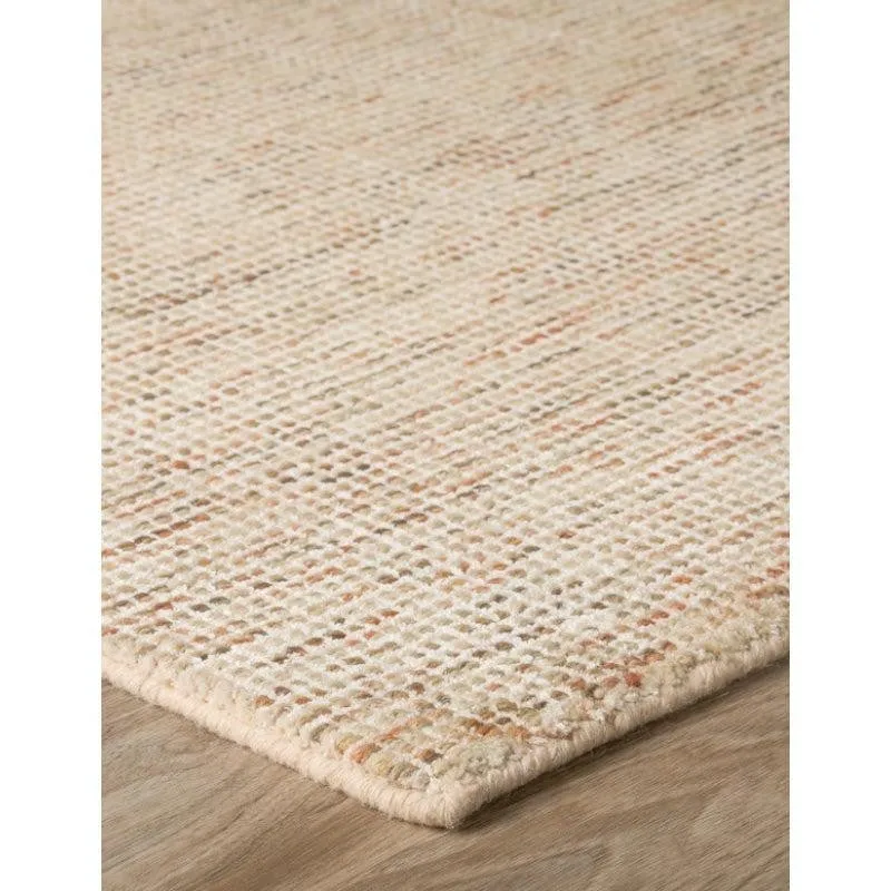 Thread Tale Hand Woven Wool Rug - Cream & Brown media 7