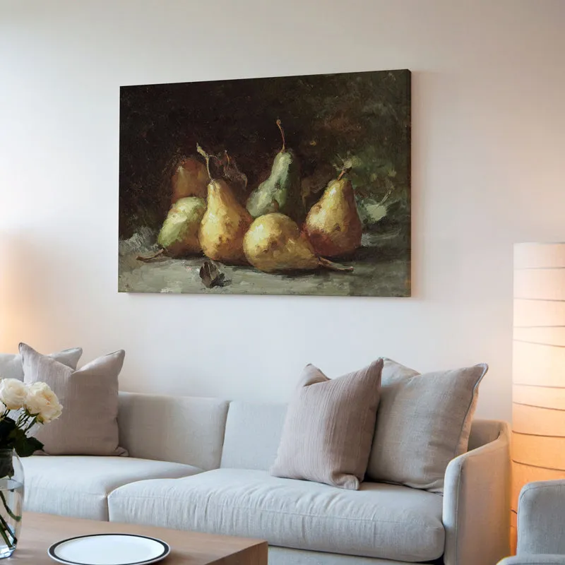 Pear Glow Wood Wall Art media 4