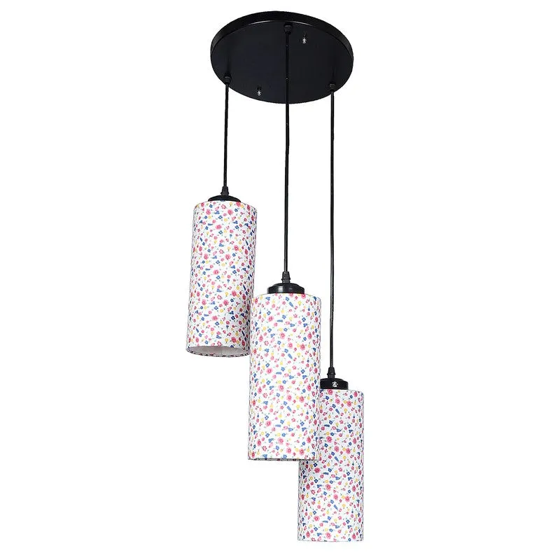 Cylentra Triple Metal Ceiling Lamp - Multicolor media 4