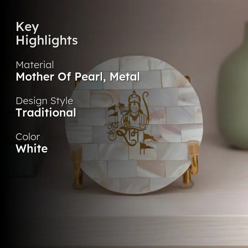 Jai Shree Ram Mother Of Pearl Religious Accent media 2
