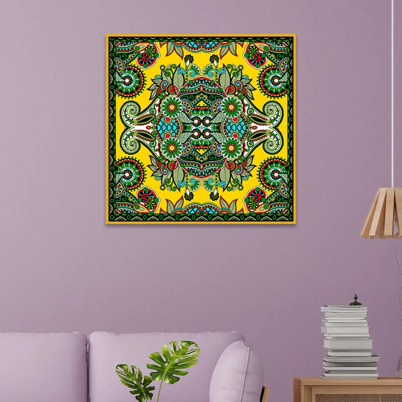 Psych Tribe Canvas Wall Art With Frame media 1