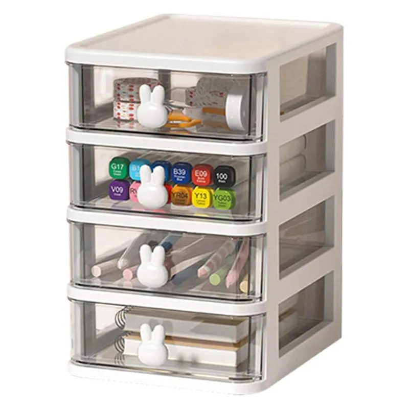 Stowly Four Tier Desk Organiser - White media 3