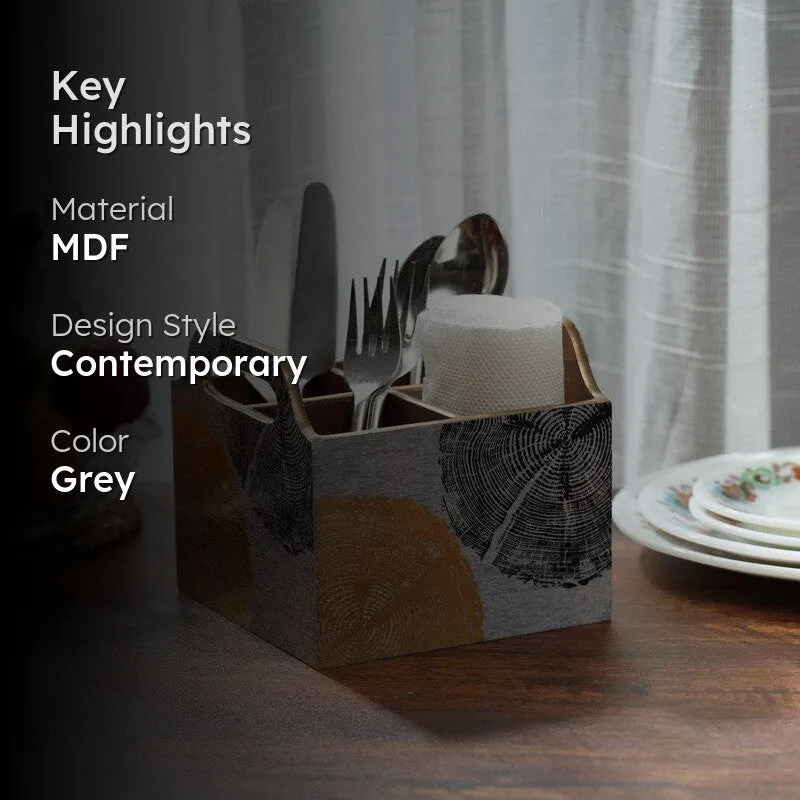 Bark Blueprint Cutlery Holder media 2