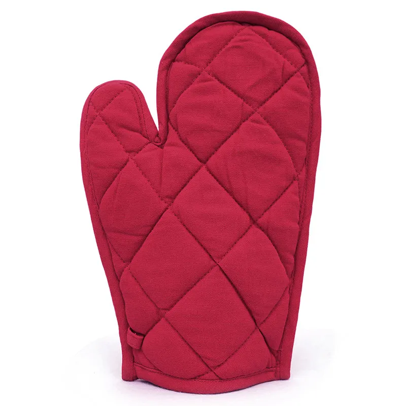 Swayam Garde Kitchen Gloves (Red) - Set Of Two media 4