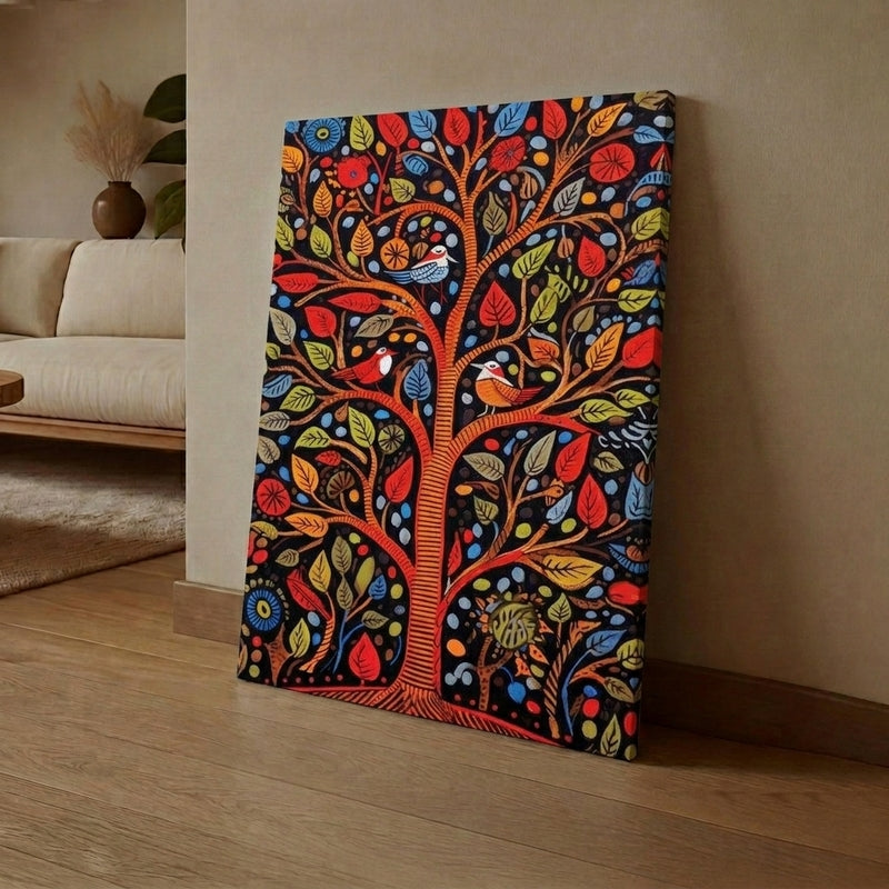 Ethnic Roots Canvas Wall Art