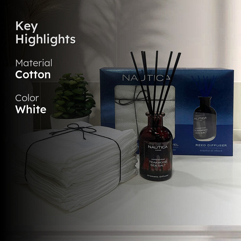 Nautica Cedar Mist Gift Set(Teak Wood & Sea Salt) - Sixteen Piece Set media 2