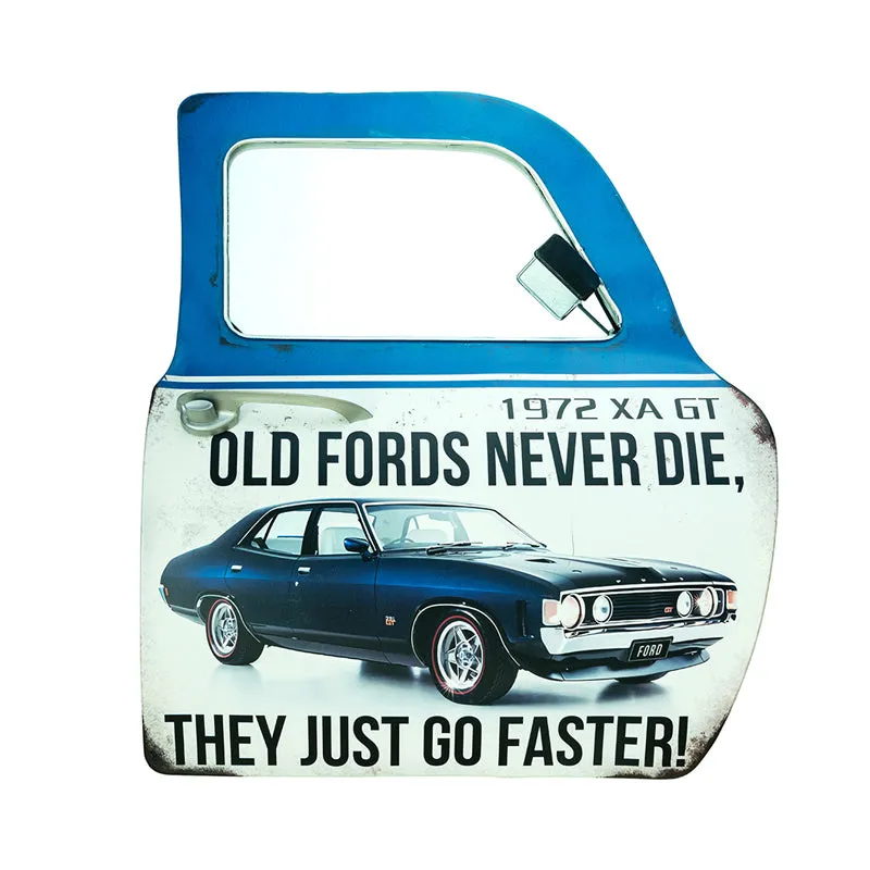 Old Fords Car Door Wall Accent - 5