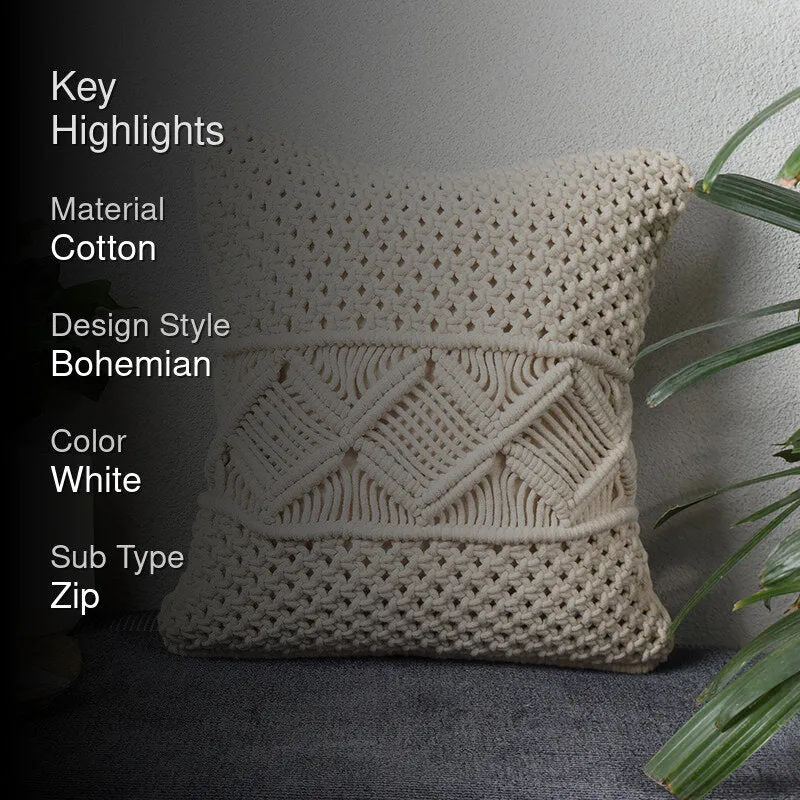 Hilta Macrame Cushion Cover media 2