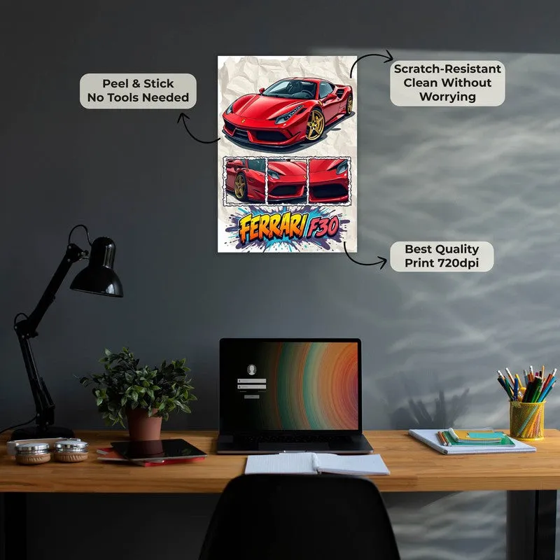 Ferrari Fury Wall Poster media 9