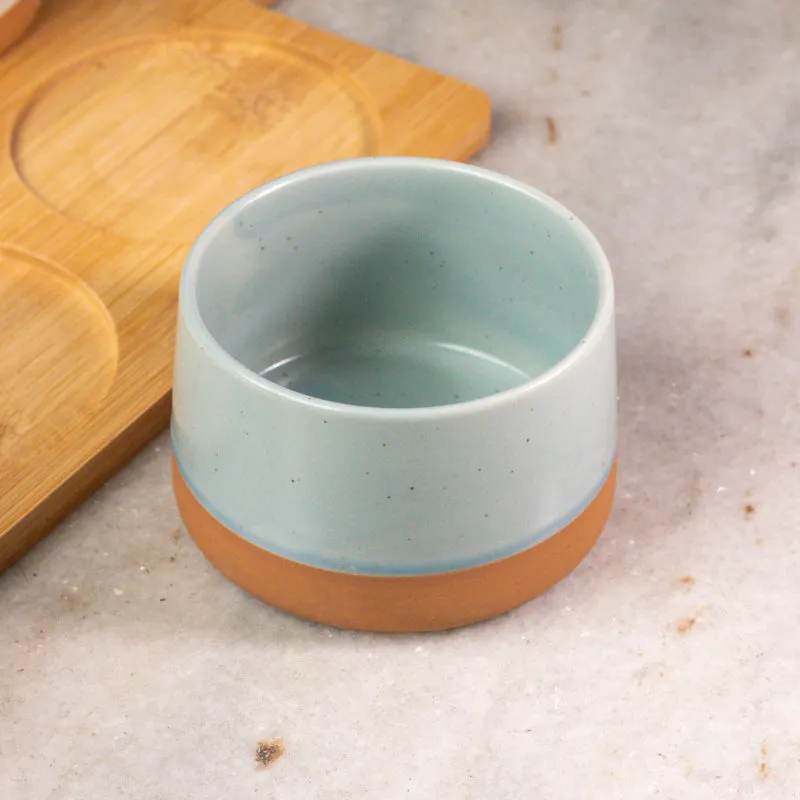 Cerulean Charm Dry Fruit Container - Set Of Five media 5