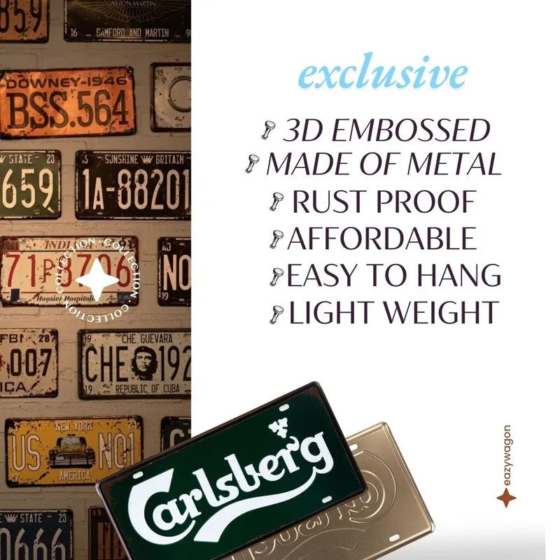Carlsberg Metal Wall Accent media 5