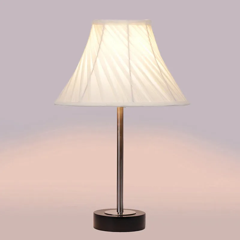 Twistra Rodin Wooden Table Lamp - OffWhite,Silver,Black media 5