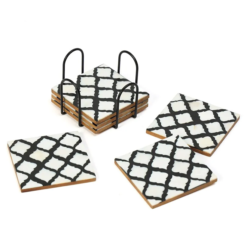 Eshara MDF Coaster - Seven Piece Set media 5