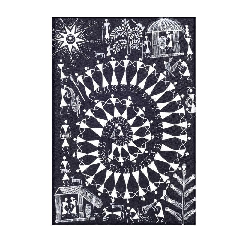 Mila Warli Canvas Wall Art media 4