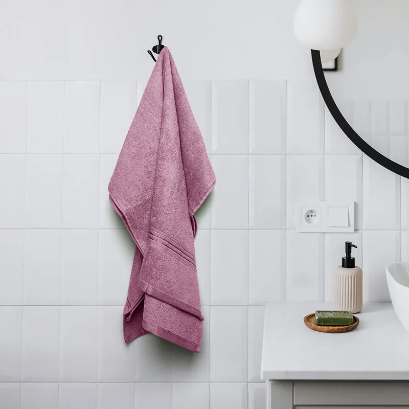 Micro Cotton LuxeDry Solid Bath Towel - Purple media 1