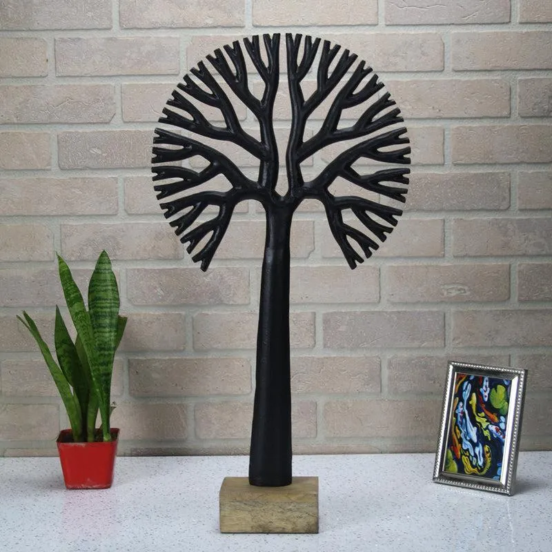 Masai Agna Tree Showpiece - Black media 5
