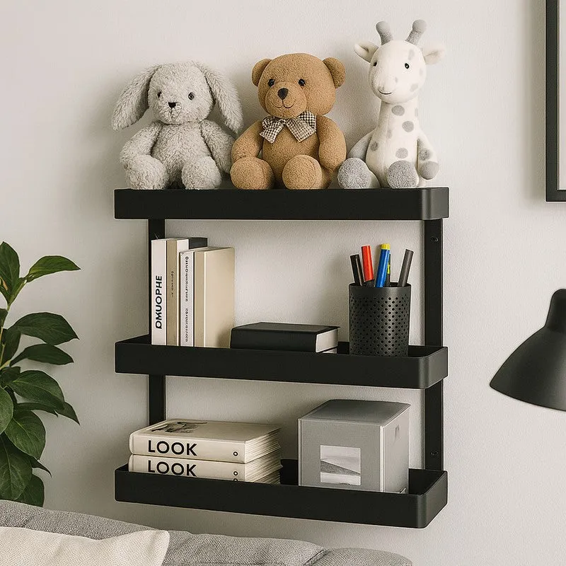 Tidy Aura Metal Racks -Black media 5