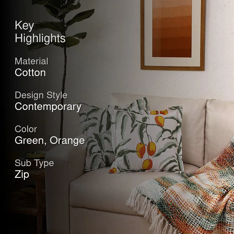 Amra Cushion Cover (Rust) - Set Of Two media 2