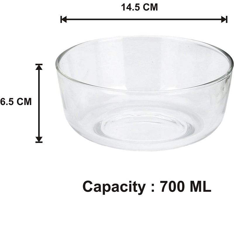 Taru Glass Serving Bowl - 700 ML media 4