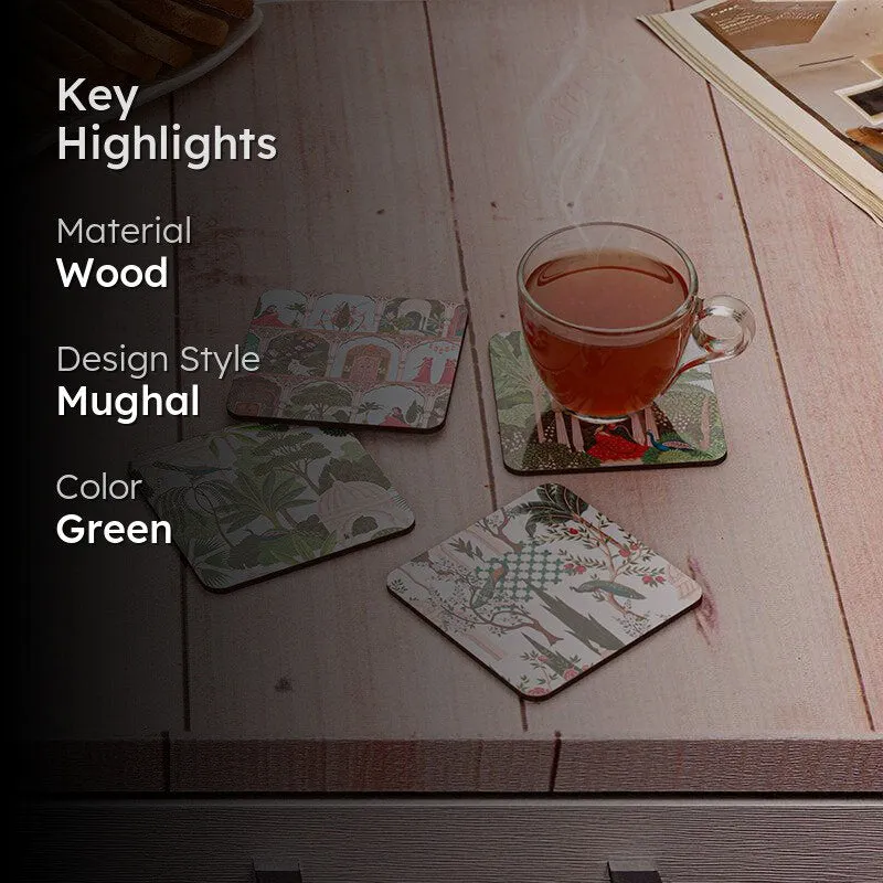 Velnias Wood Coaster - Set Of Four media 2