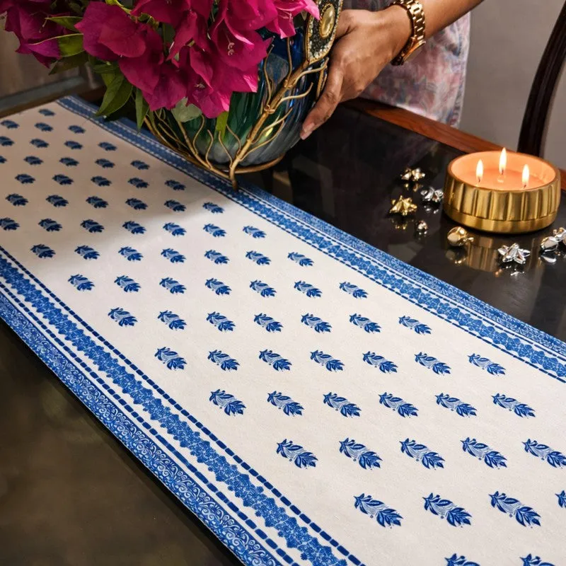 Nile Delta Poly Canvas Table Runner media 9