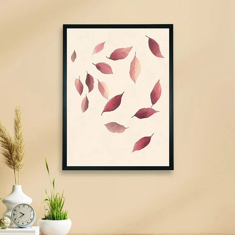 Leaves In Wind Wall Art With Resin Frame media 3