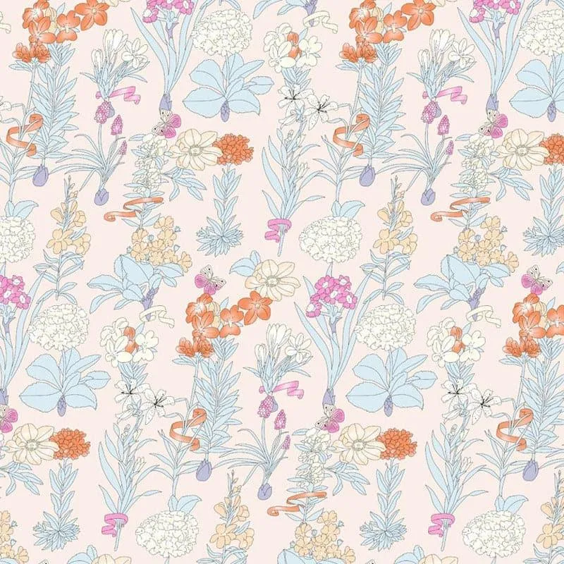 Moira Floral Microfiber Bedsheet - 180 GSM media 5