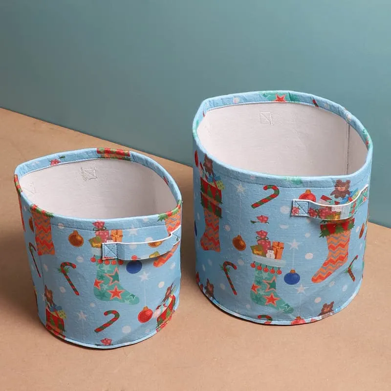 Clutter-Free Crates Laundry Basket - Set Of Two media 4