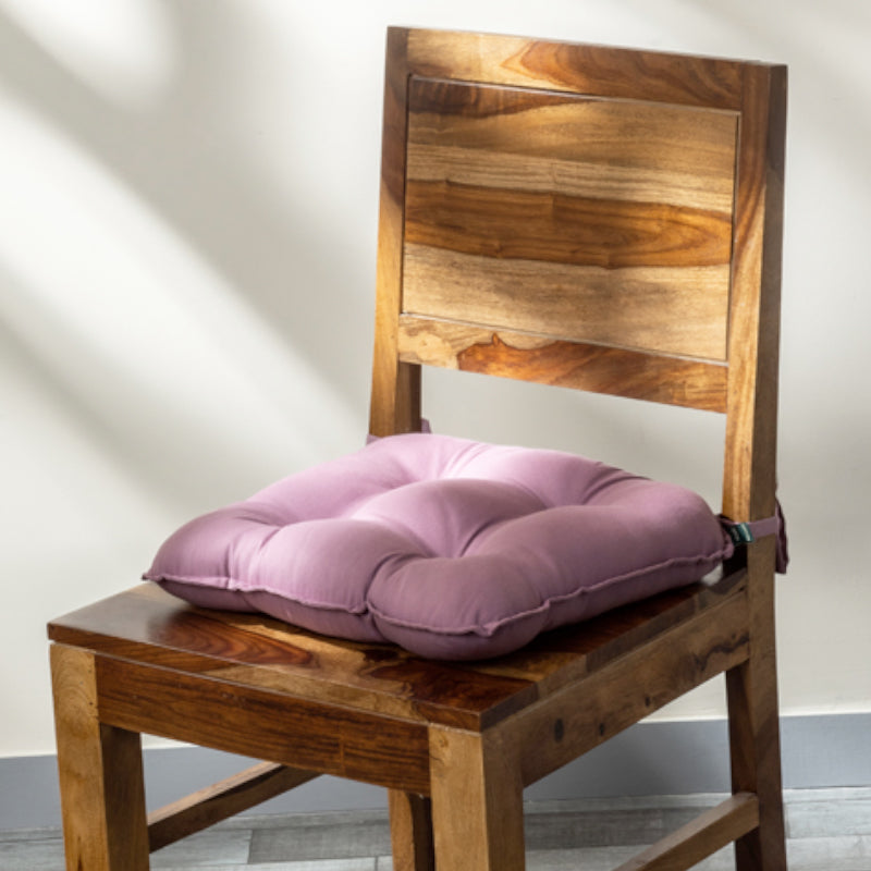 Sylvia Chair Pad (Lilac Purple) - Set Of Three