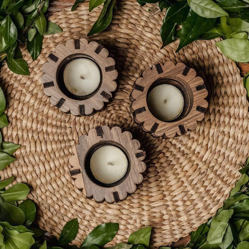 Troya Tealight Holder - Set Of Three media 3