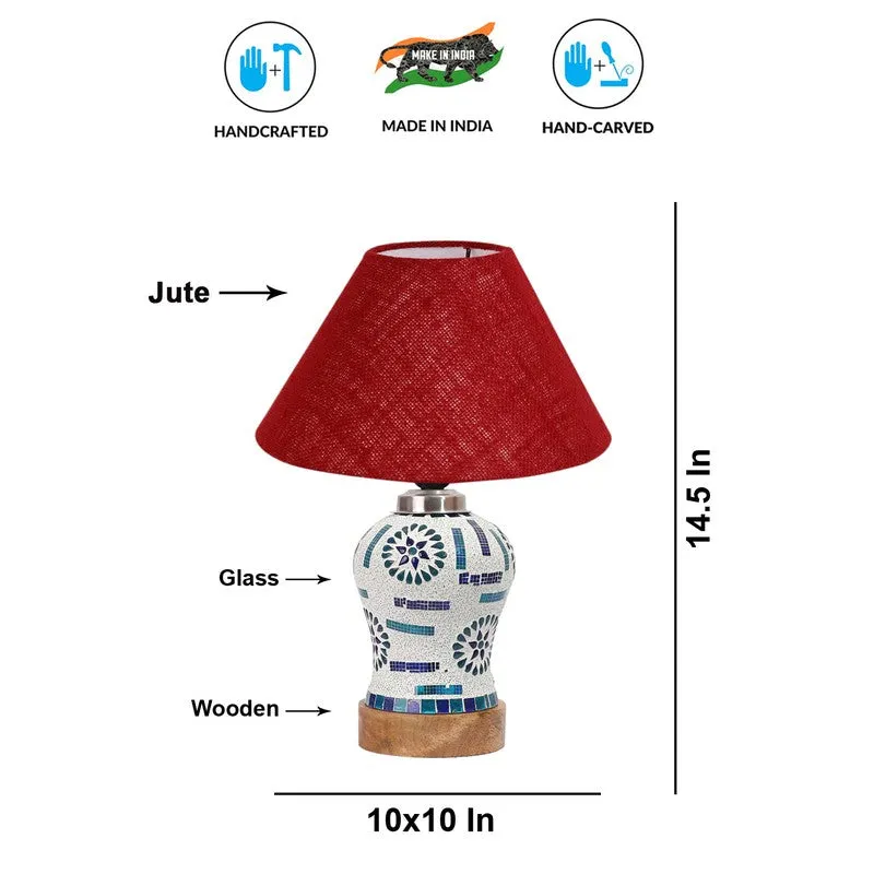 Cozelle Wooden Table Lamp - Multicolor media 9