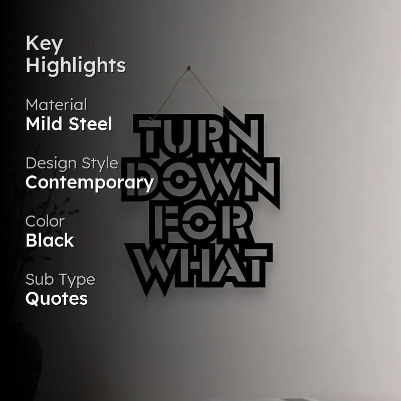 Turn Down Mild Steel Wall Accent media 2