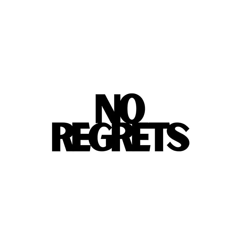 No Regrets Iron Wall Accent media 3