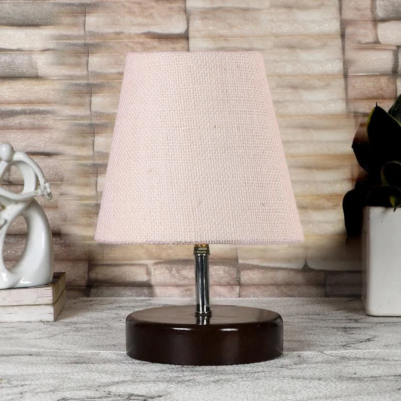 Mita Jute Table Lamp - White,Brown media 3