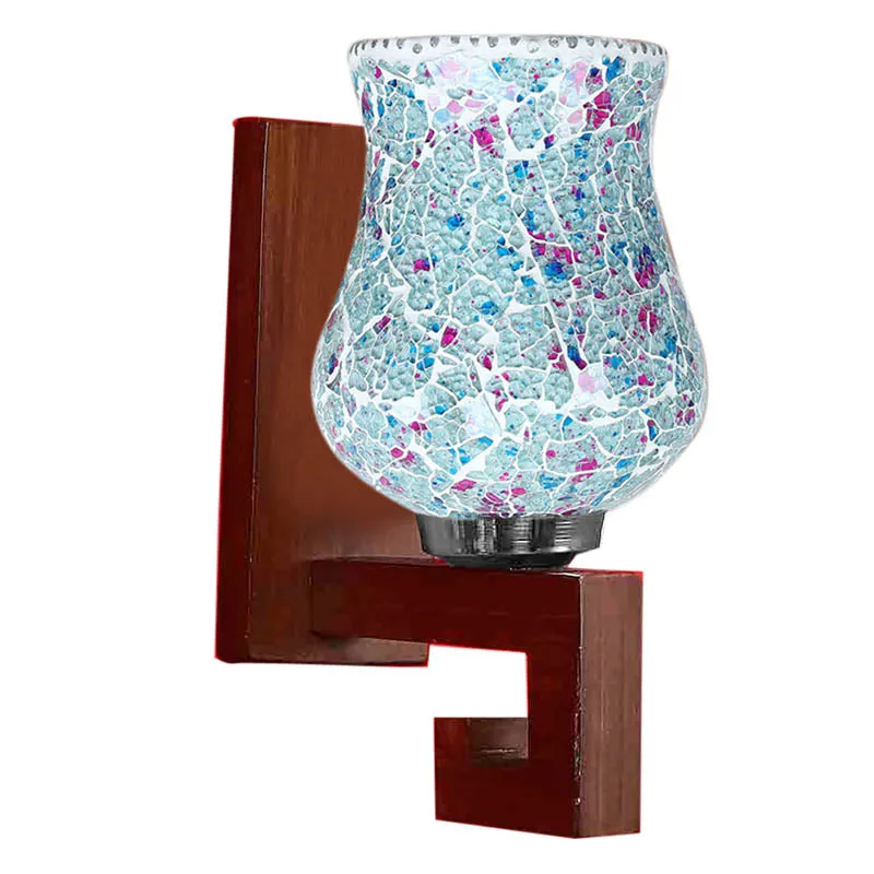 Tessellae Mosaic Wooden Wall Lamp media 5
