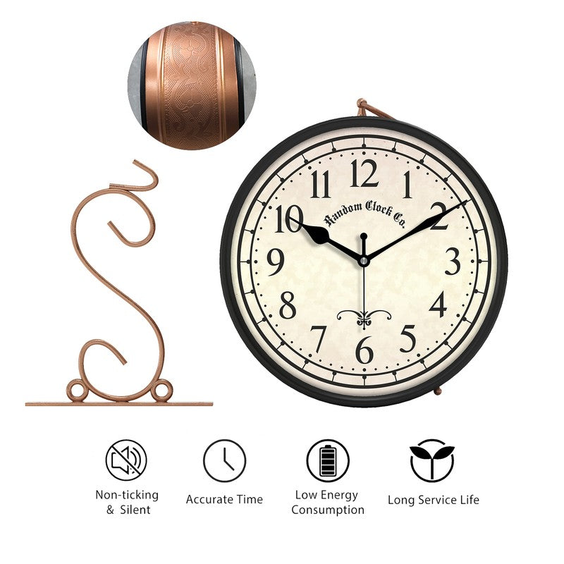 Langford Double Sided Wall Clock media 7