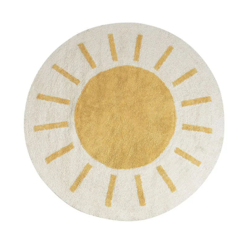 Sunshine Tufted Cotton Area Rug media 1