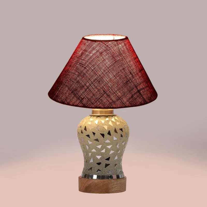 Serelle Wooden Table Lamp - Multicolor media 6
