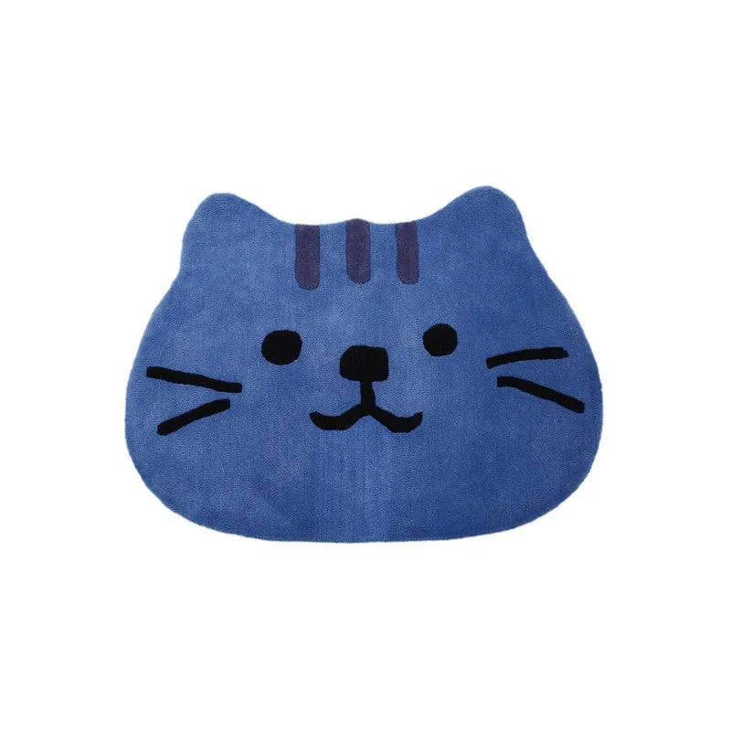Meow Wool Carpet - Blue media 1