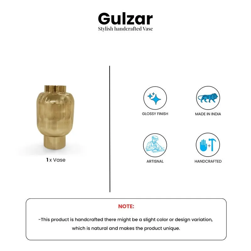 Lumira Iron Vase - Gold media 7
