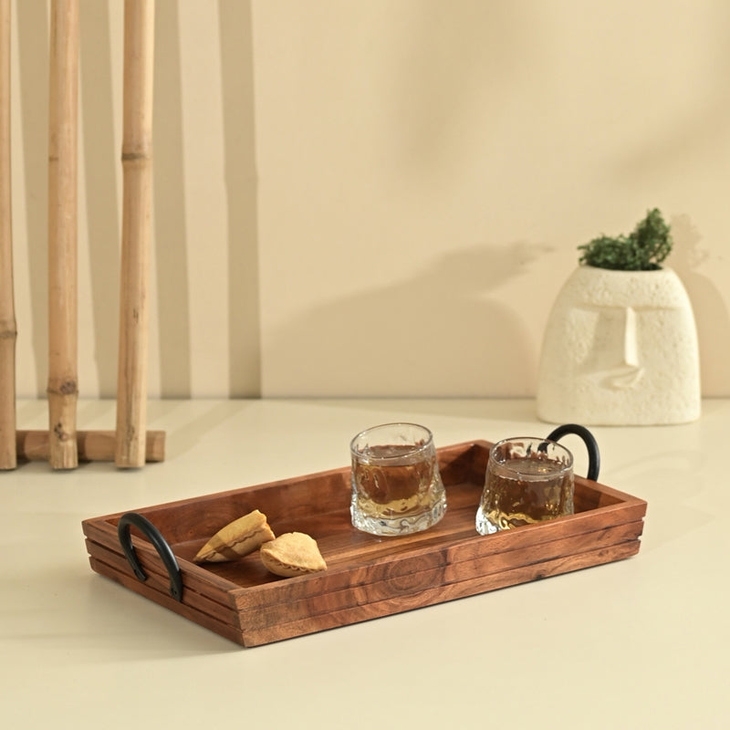 Hearthline Wood Serving Tray