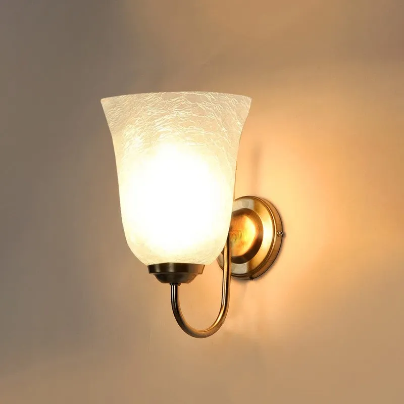 Warm Glow Glass Wall Lamp media 7
