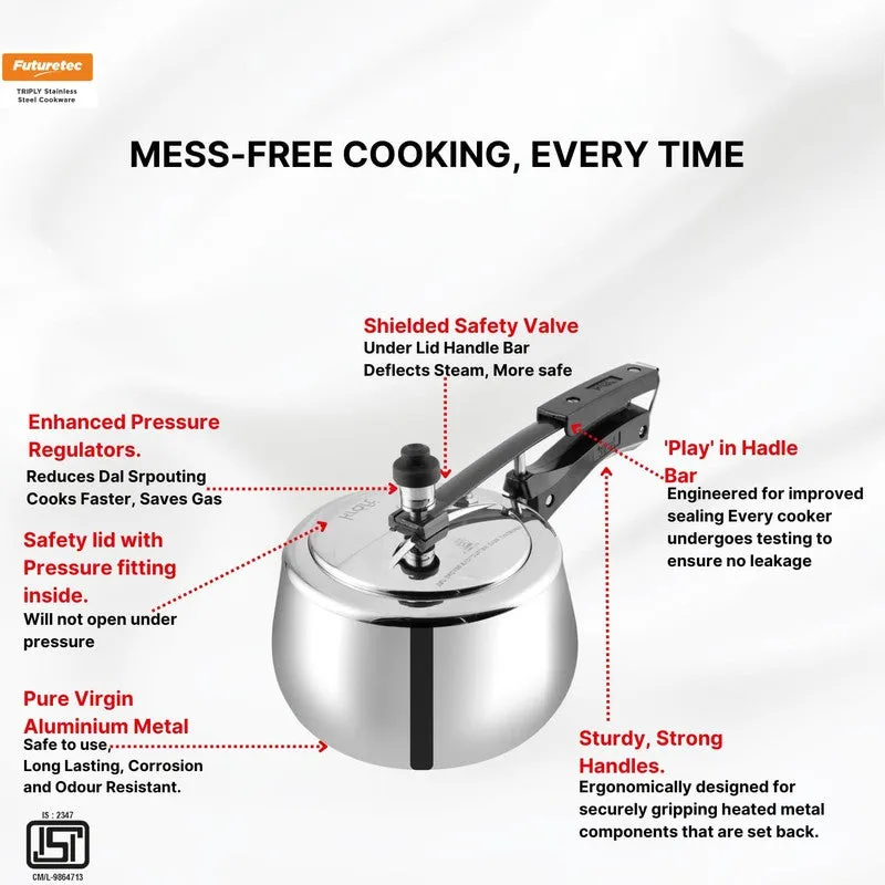 Kraft Power Steam Pressure Cooker - 2000 mL media 9