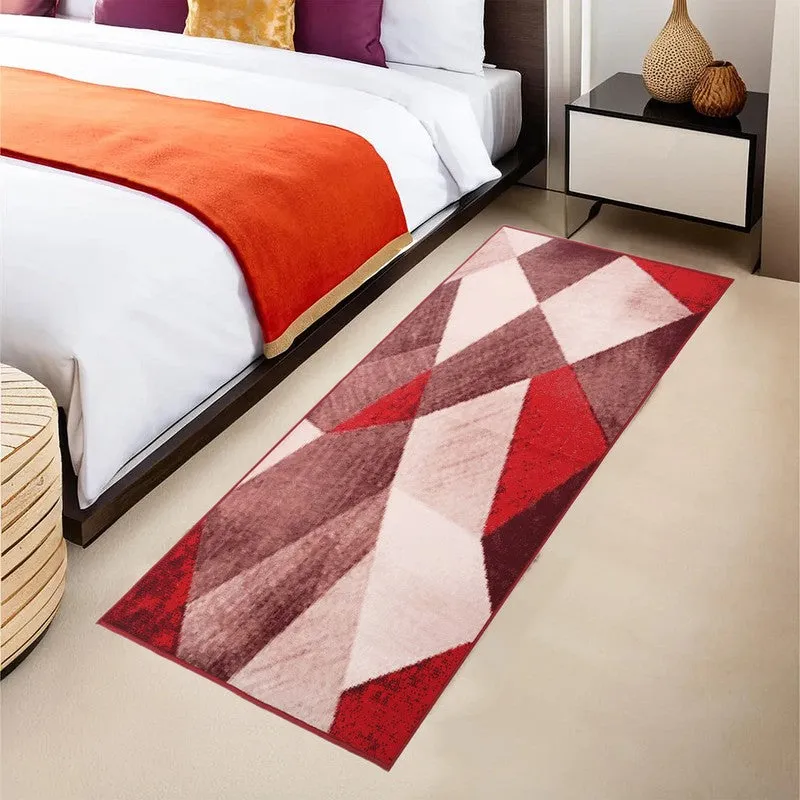 Tessera Nylon Runner Rug - Red media 3