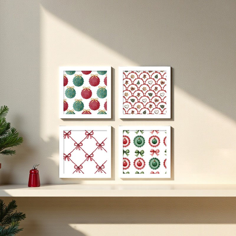 Frostella Wall Painting - Set Of Four