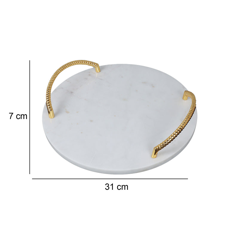 Vivid Veins Marble Platter media 5