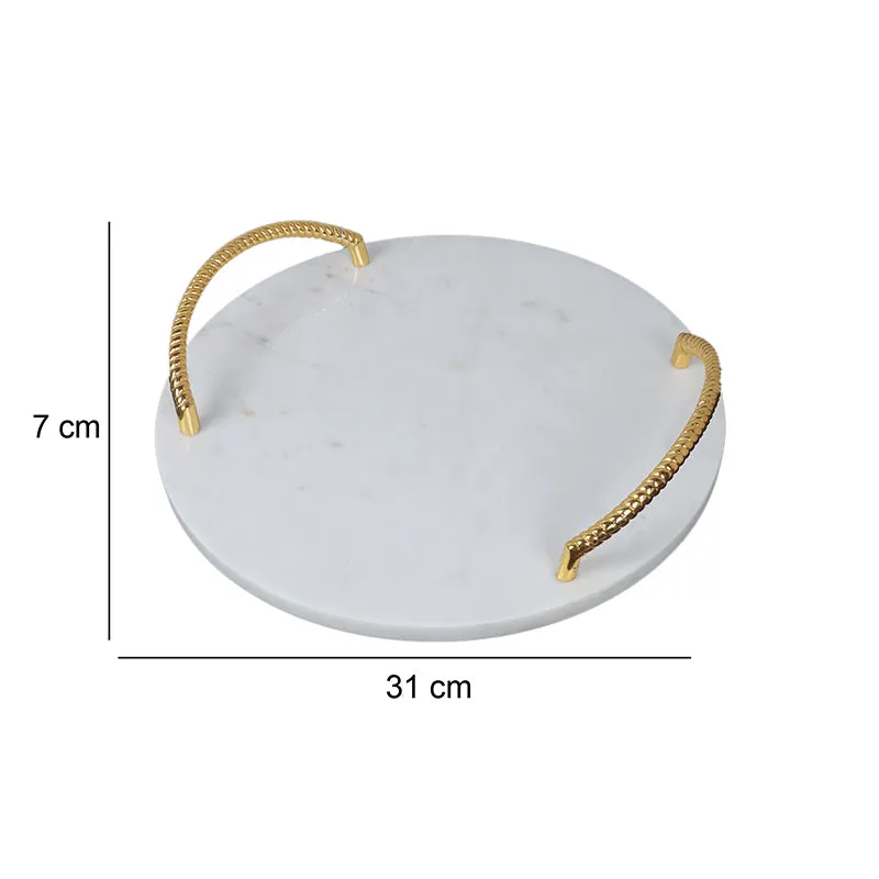 Vivid Veins Marble Platter media 5